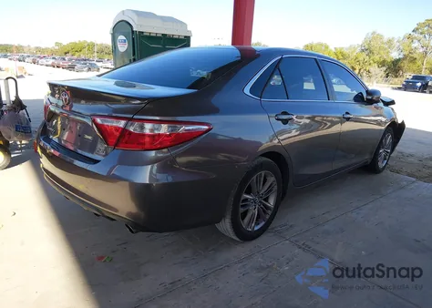 2016 Toyota Camry Se from USA, damaged, VIN 4T1BF1FK3GU567193